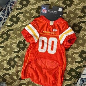 🆕 NFL Kansas City Chiefs Pet Jersey – Size XL – New With Tags